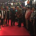 Uno de los momentos del Acto de Cierre de Convenio con el obispo de Chimborazo, Mons Julio Parra. Foto Ana Pérez/Manos Unidas