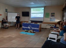 Trabajo con jóvenes desde 2015. Foto: Manos Unidas.