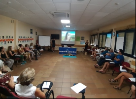 Trabajo con jóvenes desde 2015. Foto: Manos Unidas.