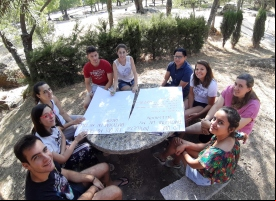 Momentos del I Campamento Intergeneracional "Manos que cuidan". Foto: Manos Unidas