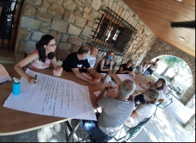 Momentos del I Campamento Intergeneracional "Manos que cuidan". Foto: Manos Unidas