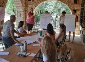 Momentos del I Campamento Intergeneracional "Manos que cuidan". Foto: Manos Unidas