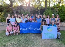 Momentos del I Campamento Intergeneracional "Manos que cuidan". Foto: Manos Unidas