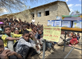 Volver a la escuela en Tigray. Foto: Manos Unidas/Marta Carreño