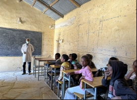 Volver a la escuela en Tigray. Foto: Manos Unidas/Marta Carreño