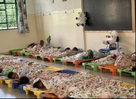 Niños durmiendo en la guardería Kidane Mehret. Adwa (Tigray): Manos Unidas/Marta Carreño