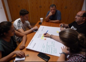 Momentos del I Campamento Intergeneracional "Manos que cuidan". Foto: Manos Unidas