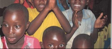 Niños preescolar Kabgayi. Ruanda