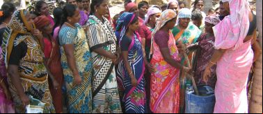 Mujeres indias. Foto: Manos Unidas