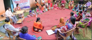 Mujeres en Orissa. India. Foto: Manos Unidas