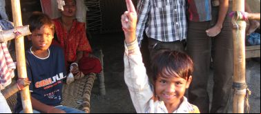 Rescate y rehabilitación de niños trabajadores de la estación de tren de Varanasi