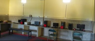 Aula de informática en Rourkela. Foto: Manos Unidas