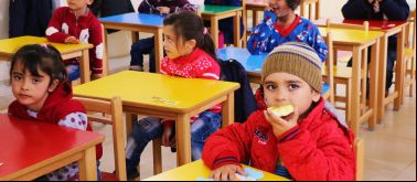 Educación para niños refugiados sirios e iraquíes