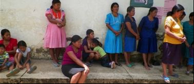 Mujeres comunidades q´eqchís