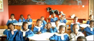 Los niños de Buccama podrán asistir a clases de primaria hasta el cuarto curso en su nuevo colegio promovido desde Manos Unidas Valencia.