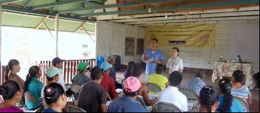 Fortalecimiento de la Red de Salud Comunitaria. Foto: Manos Unidas