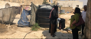  al agua y saneamiento para mujeres marginadas en Palestina. Foto: Manos Unidas