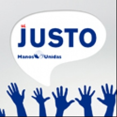 Imagen de la campaña de Manos Unidas SÉ JUSTO- Nov2014