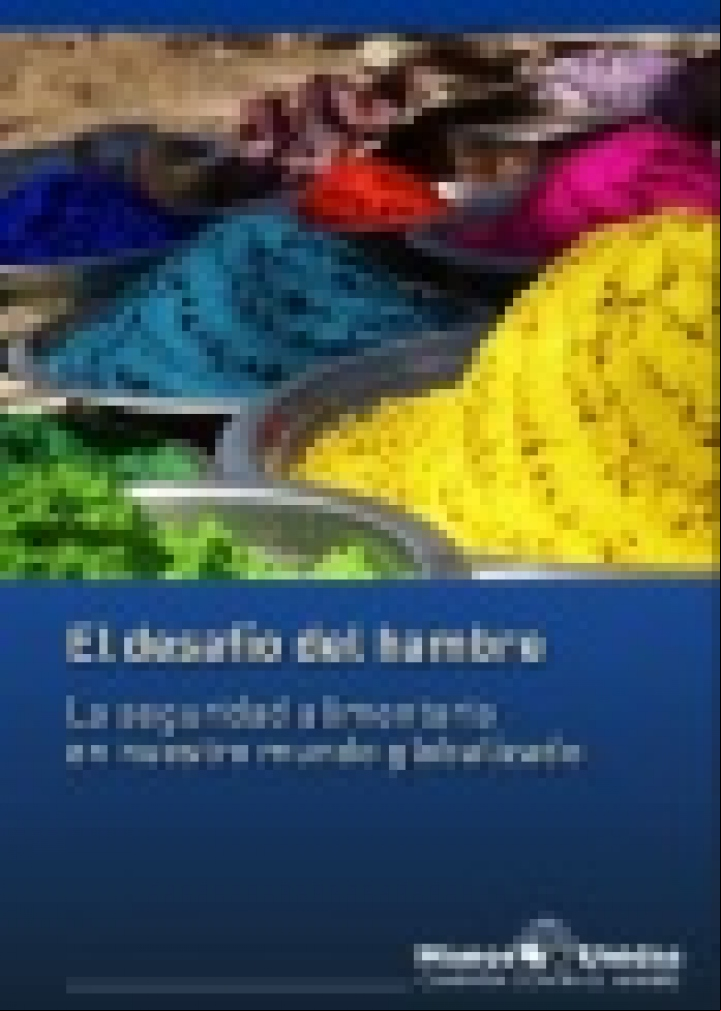 Portada "El desafio del hambre"