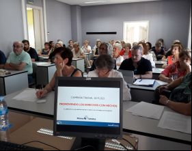 "Promoviendo los derechos con hechos", tema de nuestra jornada formativa.