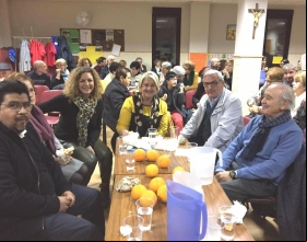 Cena del Hambre en la comarcal de Manos Unidas Pego.