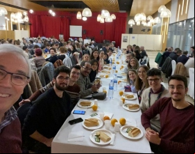 Cena del Hambre en  Manos Unidas Valencia celebrada en la localidad de Alcira. 