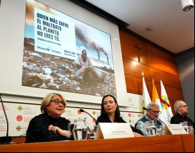 Manos Unidas Valencia presentación campaña "Quién más sufre el maltrato al planeta no eres tú"