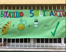 La comunidad educativa de Valencia también se solidariza con quienes sufren hambre.