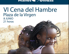 Cena Hambre Manos Unidas Plaza Virgen
