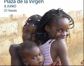 Cena Hambre Manos Unidas Plaza Virgen 2018