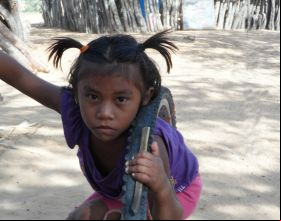 Niña wayuu de Manaure