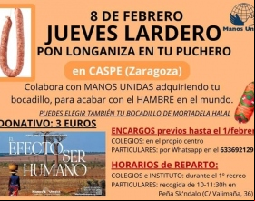 Jueves Lardero Solidario en Caspe