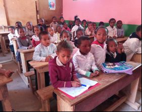  a la educación primaria y secundaria en Belo Sur Mer. Fotos: Manos Unidas