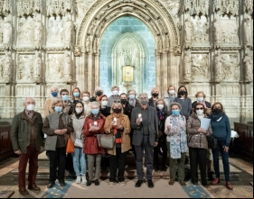 Voluntarios de Manos Unidas Valencia encienden su compromiso un año más. 