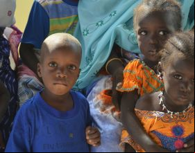 Niños de la región de Gorgol, en Mauritania