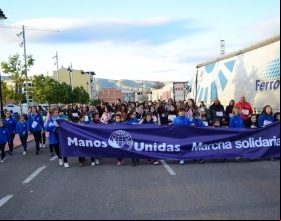 Marcha Solidaria en la delegación comarcal de Manos Unidas Onteniente.