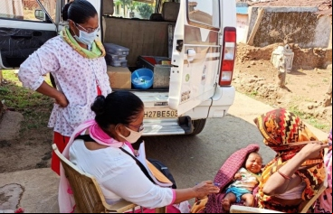 Atención Sanitaria en India. Foto: Manos Unidas ONG 