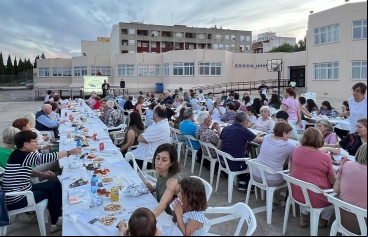 Cena del hambre de la comarcal de Manos Unidas Valencia en Canals. 