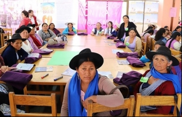 Programa Defensoría de la Mujer del Centro Juana Azurduy (CJA) Sucre, Bolivia. Foto: Manos Unidas