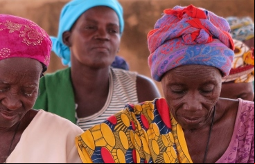 Mujeres Viudas en Burkina Faso. Foto: Manos Unidas