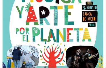 Música y Arte por el Planeta es una actividad de sensibilización y de reflexión sobre la importancia del cuidado de nuestro planeta, y cómo los modelos de vida afectan a todos, pero en especial a las familias que viven en los países en vías de desarrollo. Tendrá lugar en Langa de Duero este próximo jueves, día 26, en horario de mañana y de tarde. Está abierta al público en general. Con esta actividad Manos Unidas pretende acercar los Objetivos de Desarrollo Sostenible, en concreto sobre el objetivo número 1