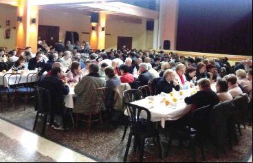 Cena del Hambre en la comarcal de Manos Unidas Valencia de Puzol.
