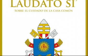 Portada de Laudato Si, sobre el cuidado de la casa común.
