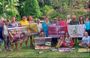 La minería y el cuidado de la Casa Común. Fotografía: CIMI Brasil