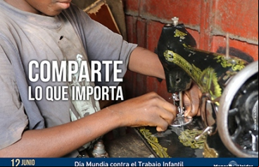 Día contra el Trabajo Infantil - Foto Icíar de la Peña Manos Unidas