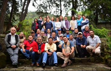 Foto de Grupo del Encuentro de Socios locales de Manos Unidas en Guatemala. FOTO Diria Berna