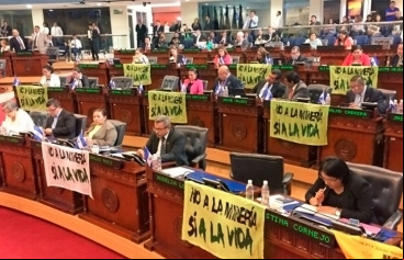 “Sí a la Vida, No a la Minería”. Fotografía: CELAM
