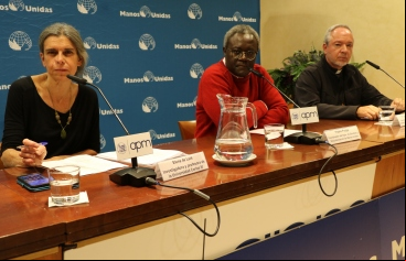 Mesa redonda Hambre en el mundo - Manos Unidas - Foto Javier Mármol