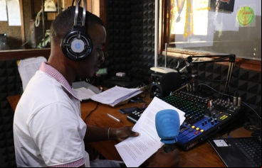 Radio Watana, Nacala, fotogradía Marta Carreño