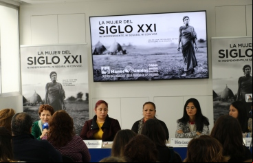 Mesa Redonda_Mujeres contra la violencia: Foto:Manos Unidas